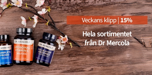 Veckans klipp: Dr Mercola – 15 %